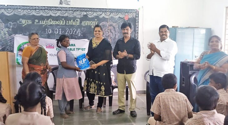 School Uniform Support to Govt. High School, Karoor (10/1/2024)