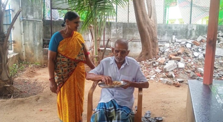 Impact of Support Rendered to an Elderly Couple in Chitticulam, Tenkasi